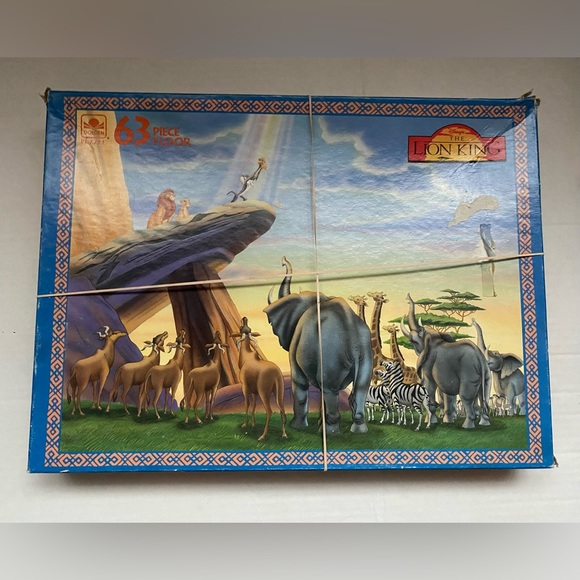 ✨Vintage✨ The Lion King Floor Puzzle - Picture 4 of 4